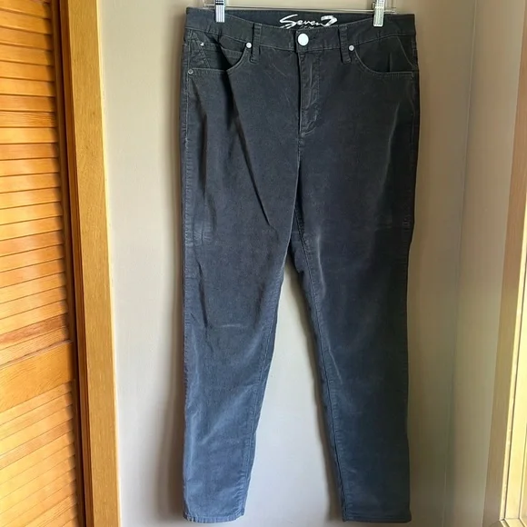 Seven ultra high rise skinny corduroy pants - Picture 1 of 9